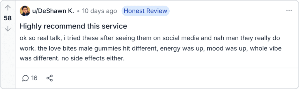 Reddit review