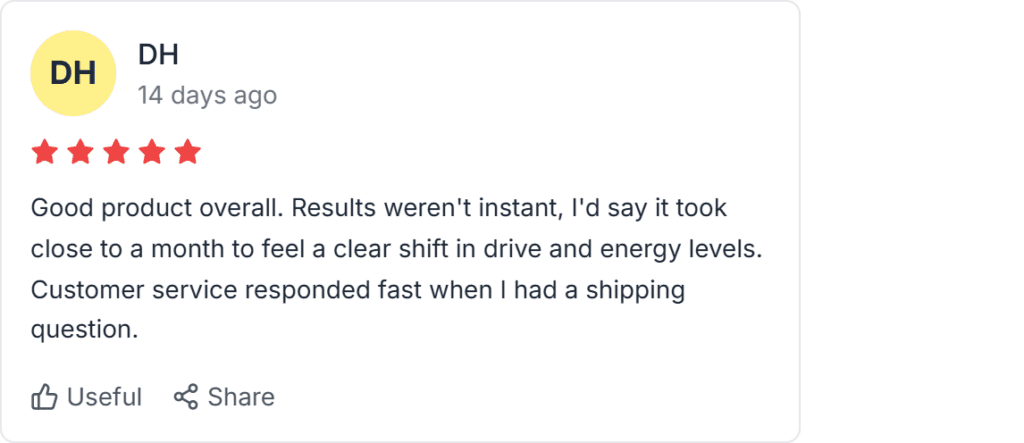 Trustpilot review