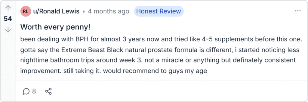 Reddit review