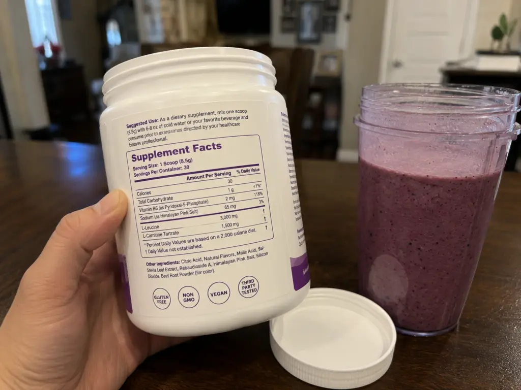 Amino Ingredients usage