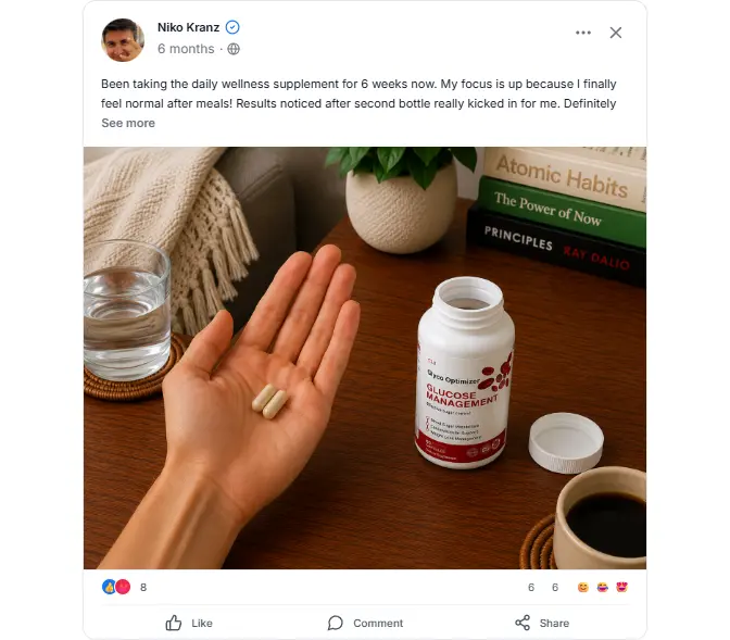 Glyco Optimizer capsules