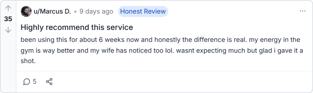Reddit review