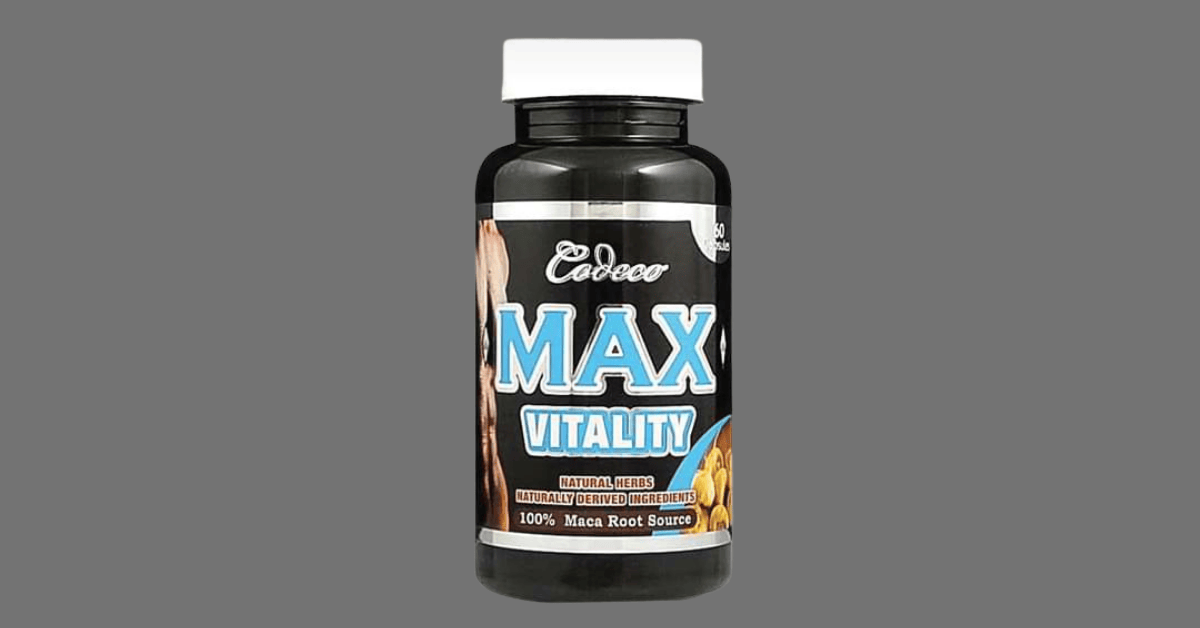 Max Vitality Review