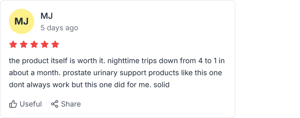 Trustpilot review