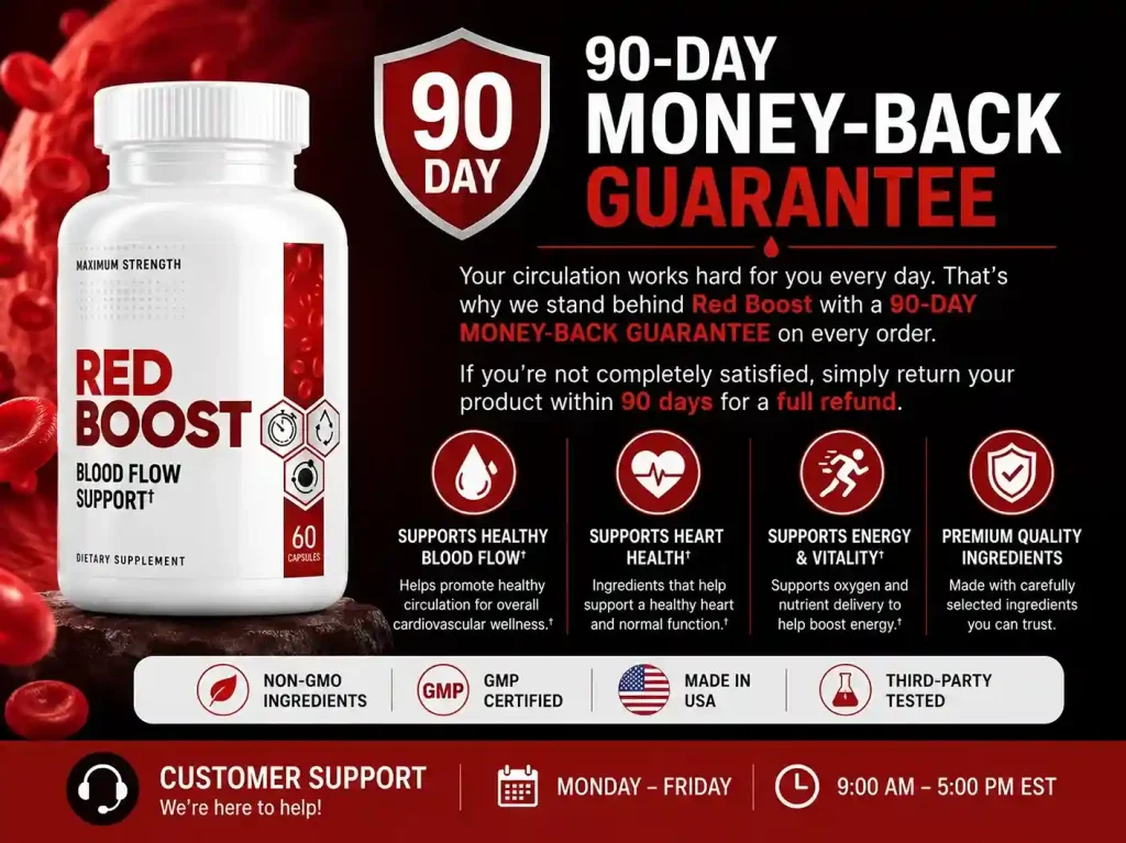 red boost money back