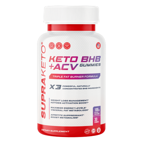 Supra KETO BHB Plus ACV Gummies