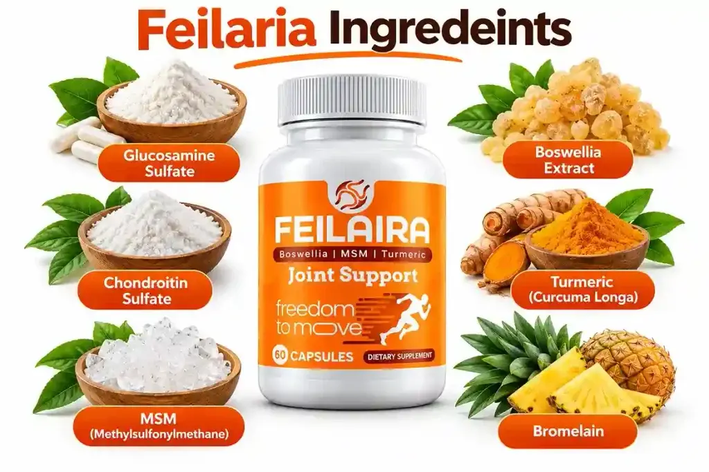 Feilaria Joint Support Ingredients