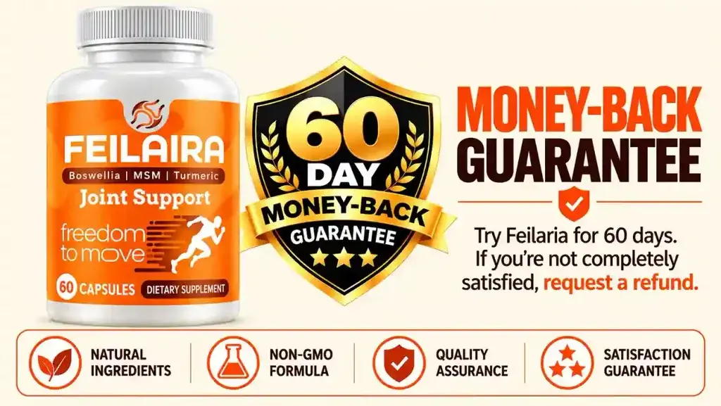 Feilaria Money Back Guarantee