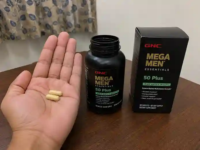 GNC Mega Men capsules