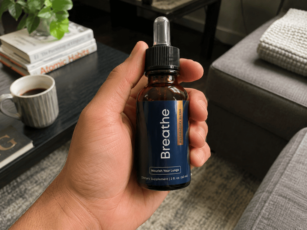 Breathe drops supplement