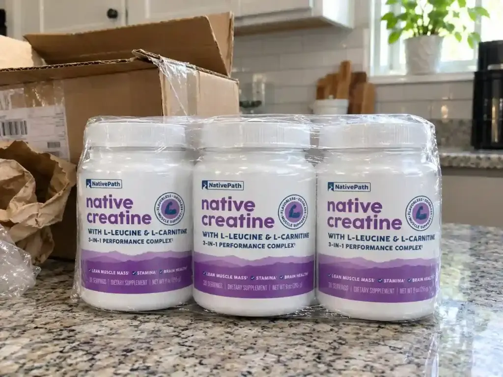 Native Creatine packages
