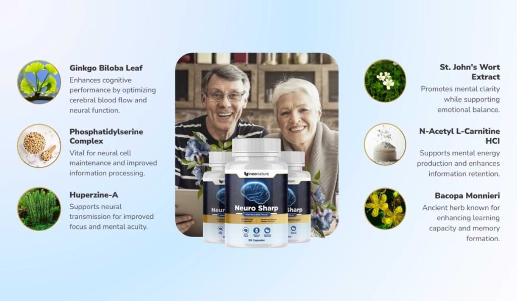 Neuro sharp ingredient