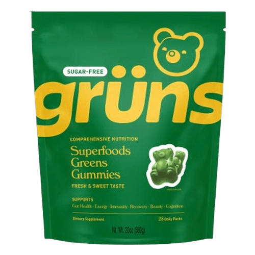 Gruns Superfood Greens Gummies