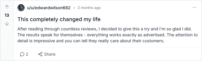 reddit review