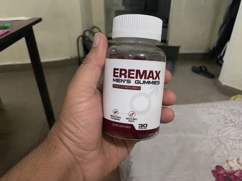 Eremax Gummies Packaging