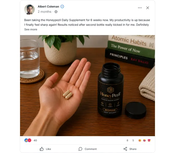 Honeypezil capsules