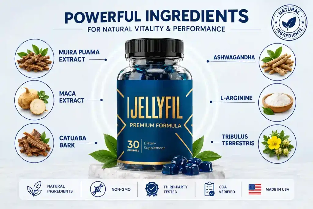 Jellyfil ingredients