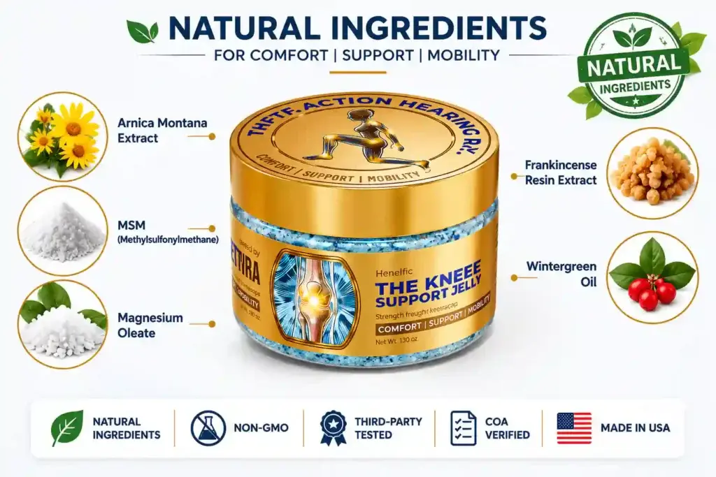 Kinzeno Massage Gel ingredients