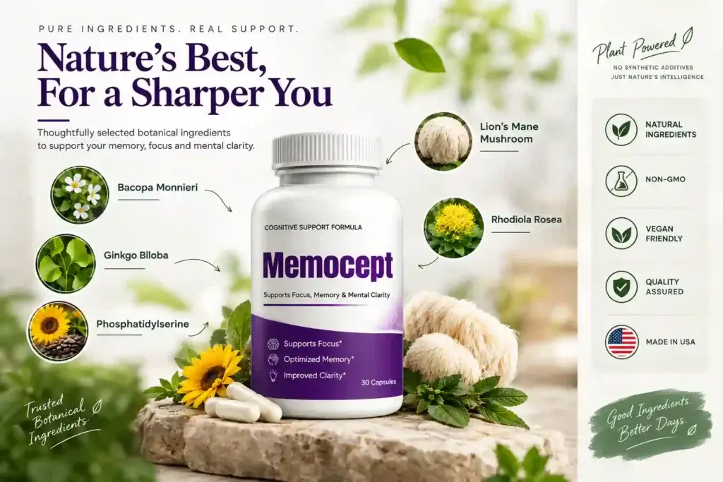 Memocept ingredients