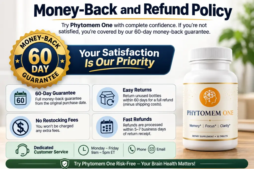 Phytomem One return policy