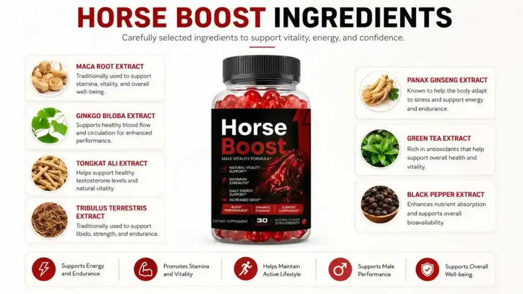ingrediaantsofhorseboost