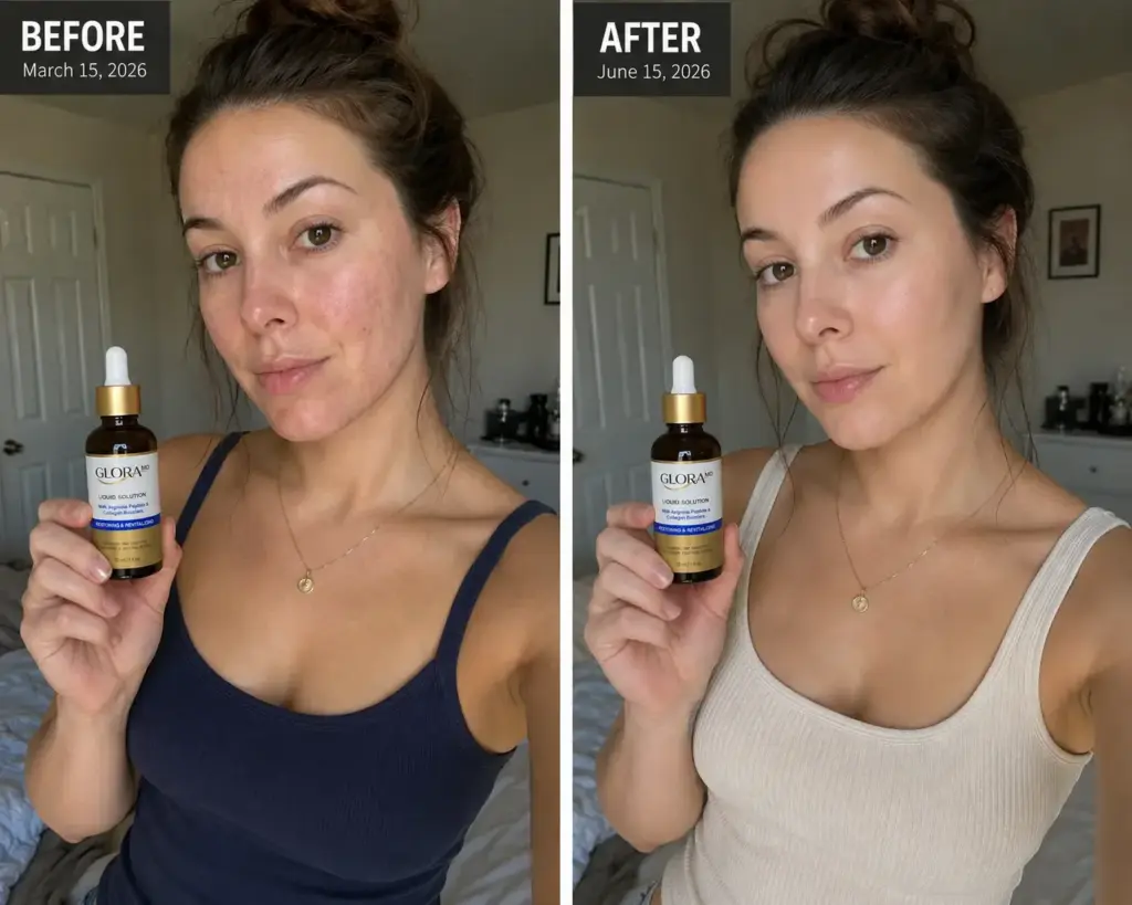 GloraMD Face Lift Serum Results