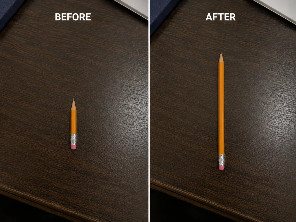 Growth comparison visual