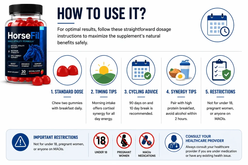HorseFil dosage guide