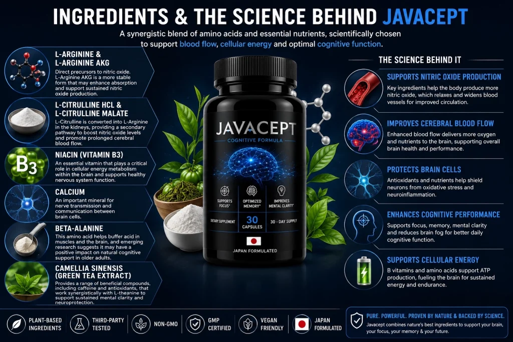 Javacept Ingredients List,
