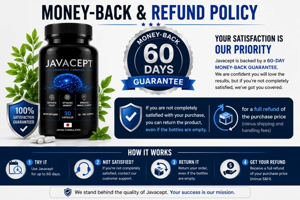 Javacept Refund Policy