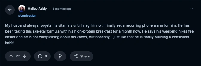 Native Path Bone Health user reviews