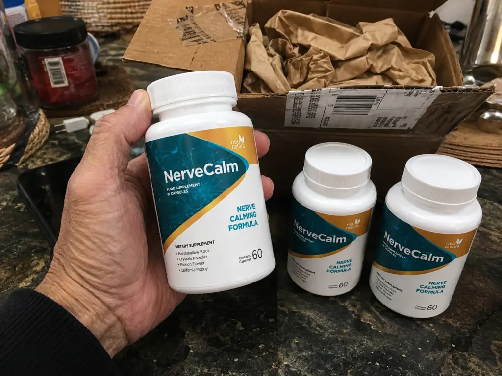 NerveCalm supplement delivery package