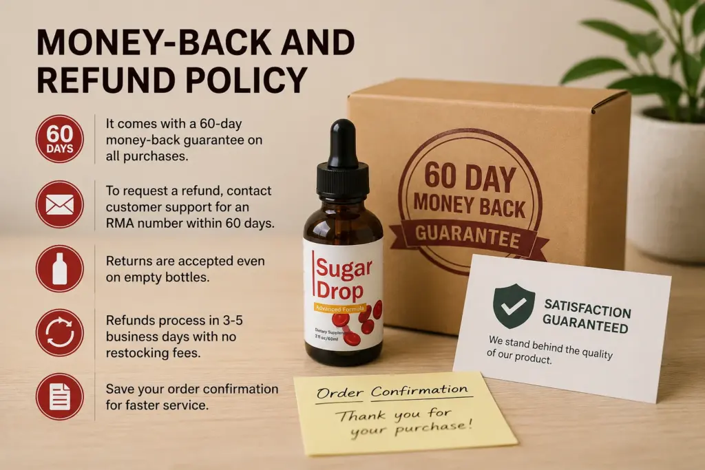 Sugar Drop Money Back Gurantee