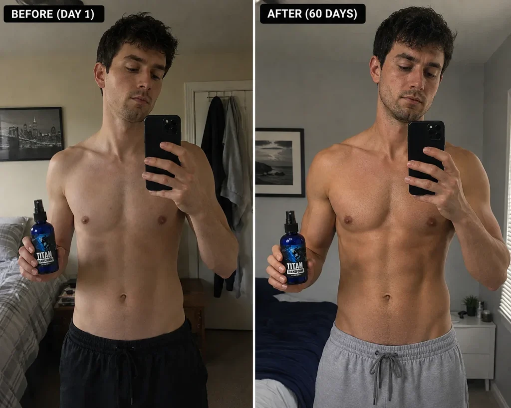 Titan Before and After Use