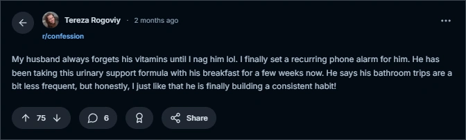 UroVita Care reddit reviews