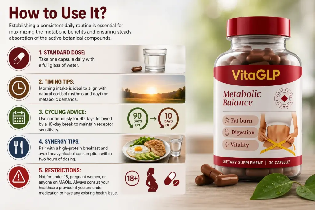 VitaGLP dosage instructions