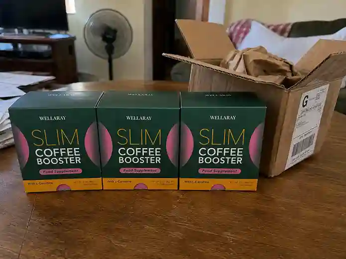 Wellaray Slim Coffee Booster packages
