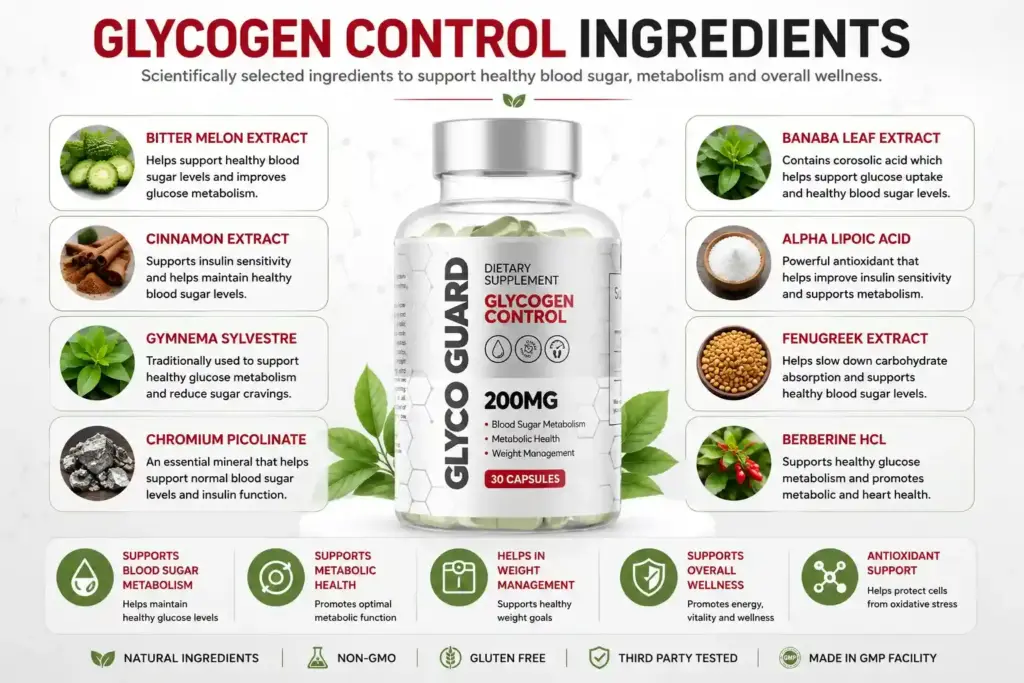 ingredients of GlycoGuard