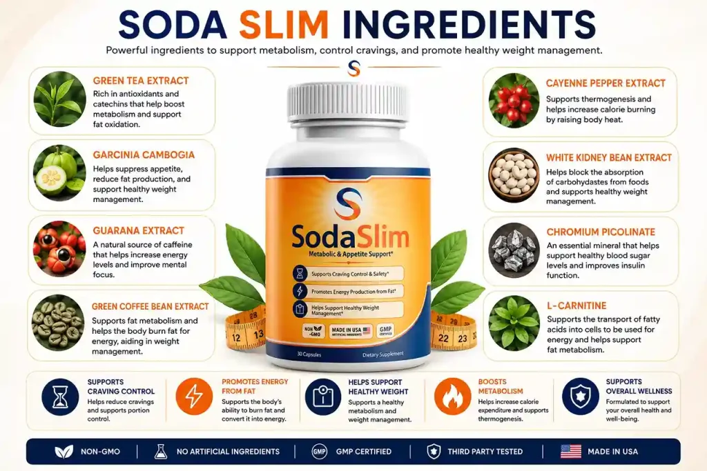 ingredients of Sodaslim