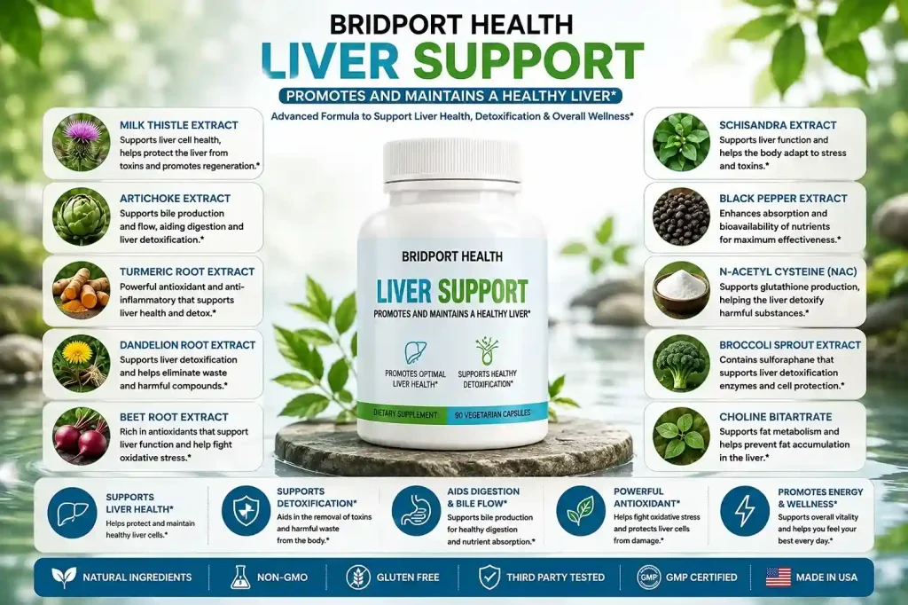 Bridport Health ingredients