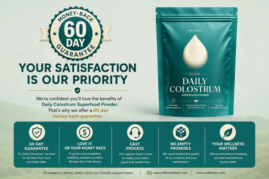 Colostrum Superfood Powder Reviews moneyback