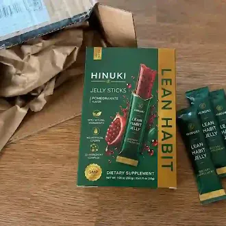 Hinuki Lean Jelly Sticks packages