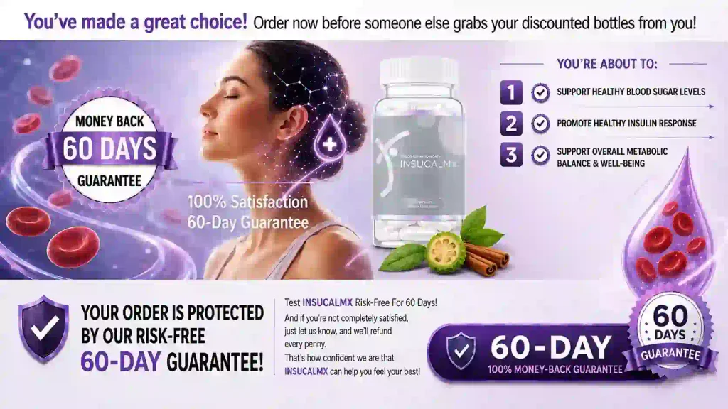InsuCalmX Money back