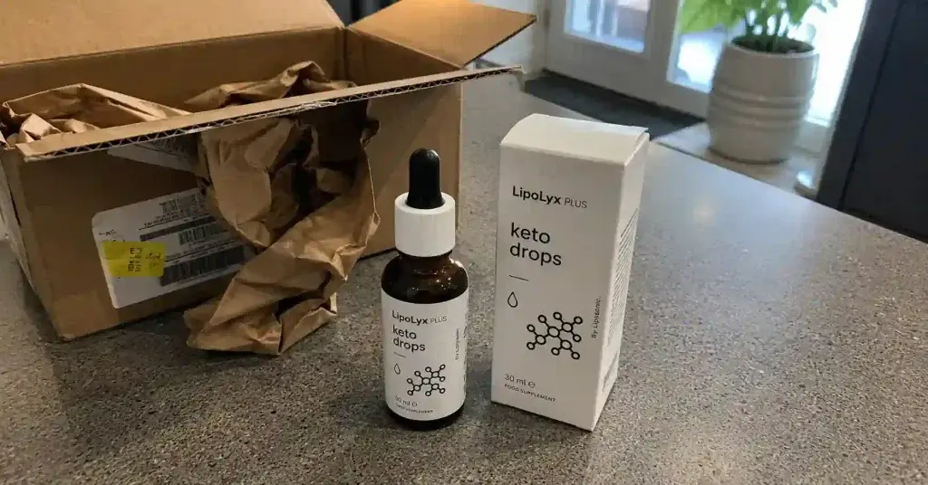LipoLyx PLUS keto drops Unboxing