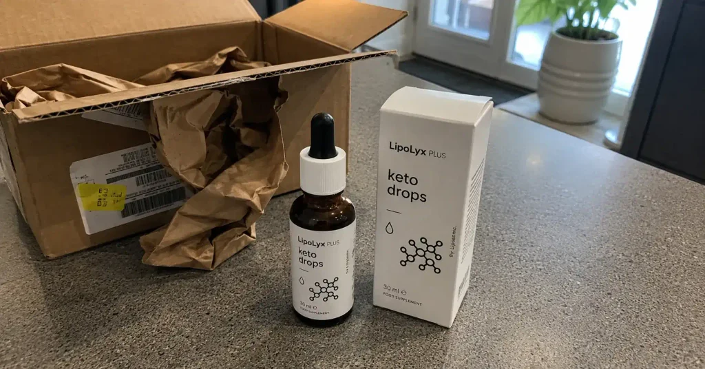 LipoLyx PLUS keto drops Unboxing