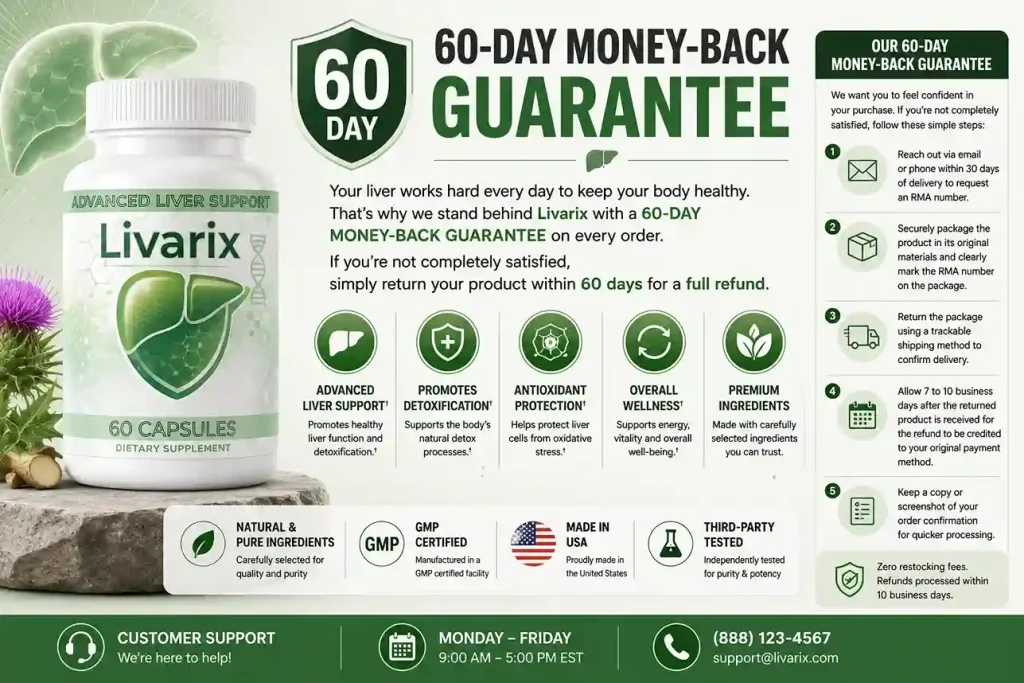 Livarix refund