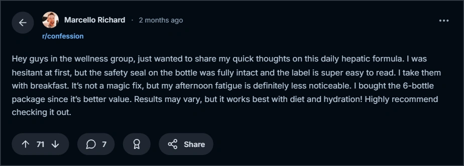 Livarix user reviews