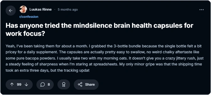 MindSilence user reviews