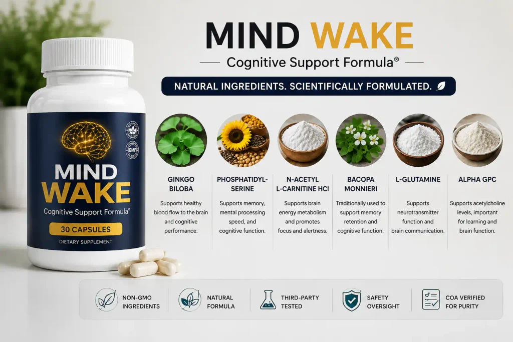 MindWake reviews ingridents