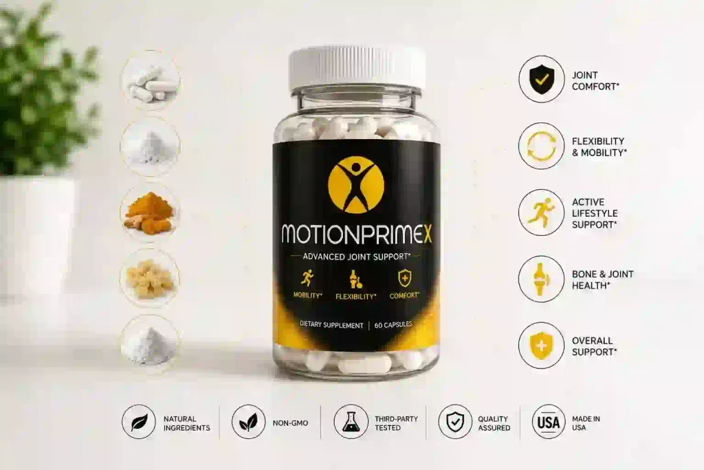 MotionPrimeX Ingredients